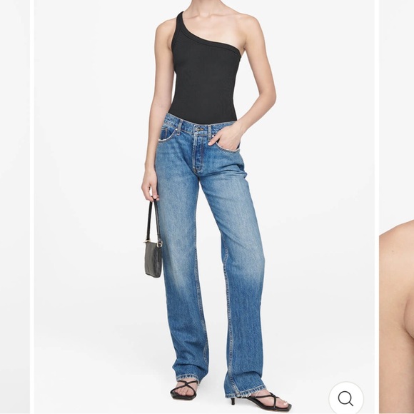 Anine Bing -REN Top in Black - Picture 2 of 12